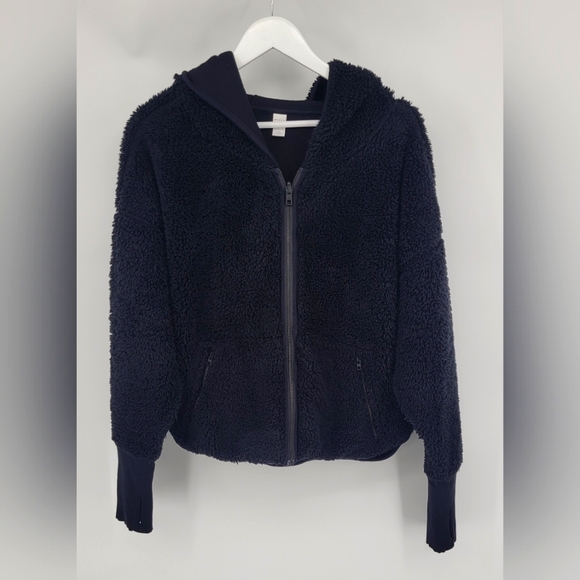 Athleta Tops - Athleta Black zip-up Hoodie Size Large